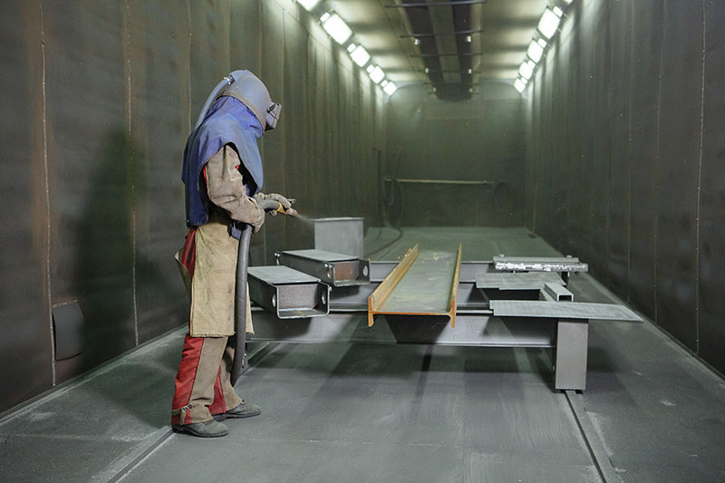 Travaux de sablage métaux Grézieu-la-Varenne
